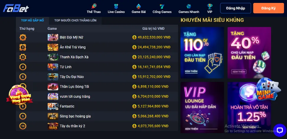 Thưởng đăng ký miễn phí t8bet chính thức